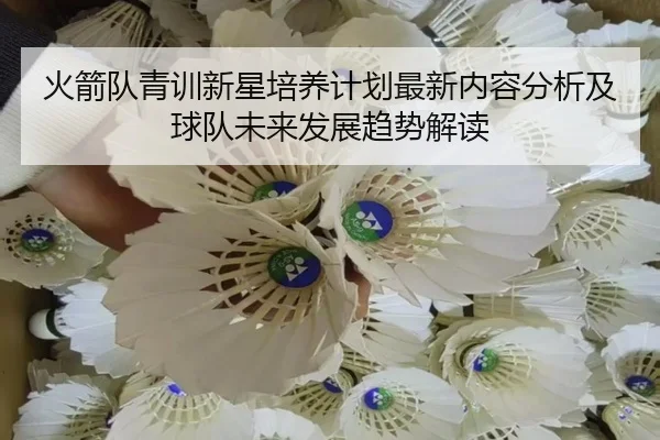 火箭队青训新星培养计划最新内容分析及球队未来发展趋势解读